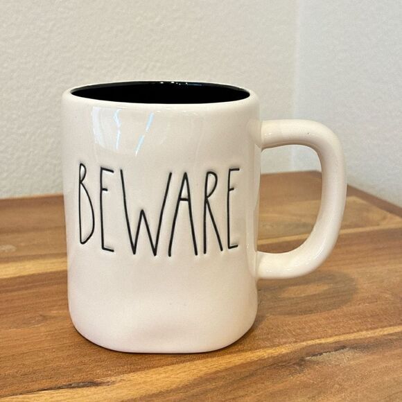 Rae Dunn Beware Mug - Picture 1 of 6